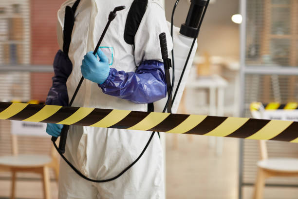 Professional Hoarding Cleanup technician working in Lewiston, NE